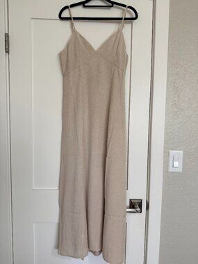 Zenana Tencel Mineral Washed Maxi Dress Size Small